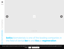 Tablet Screenshot of botiss.com